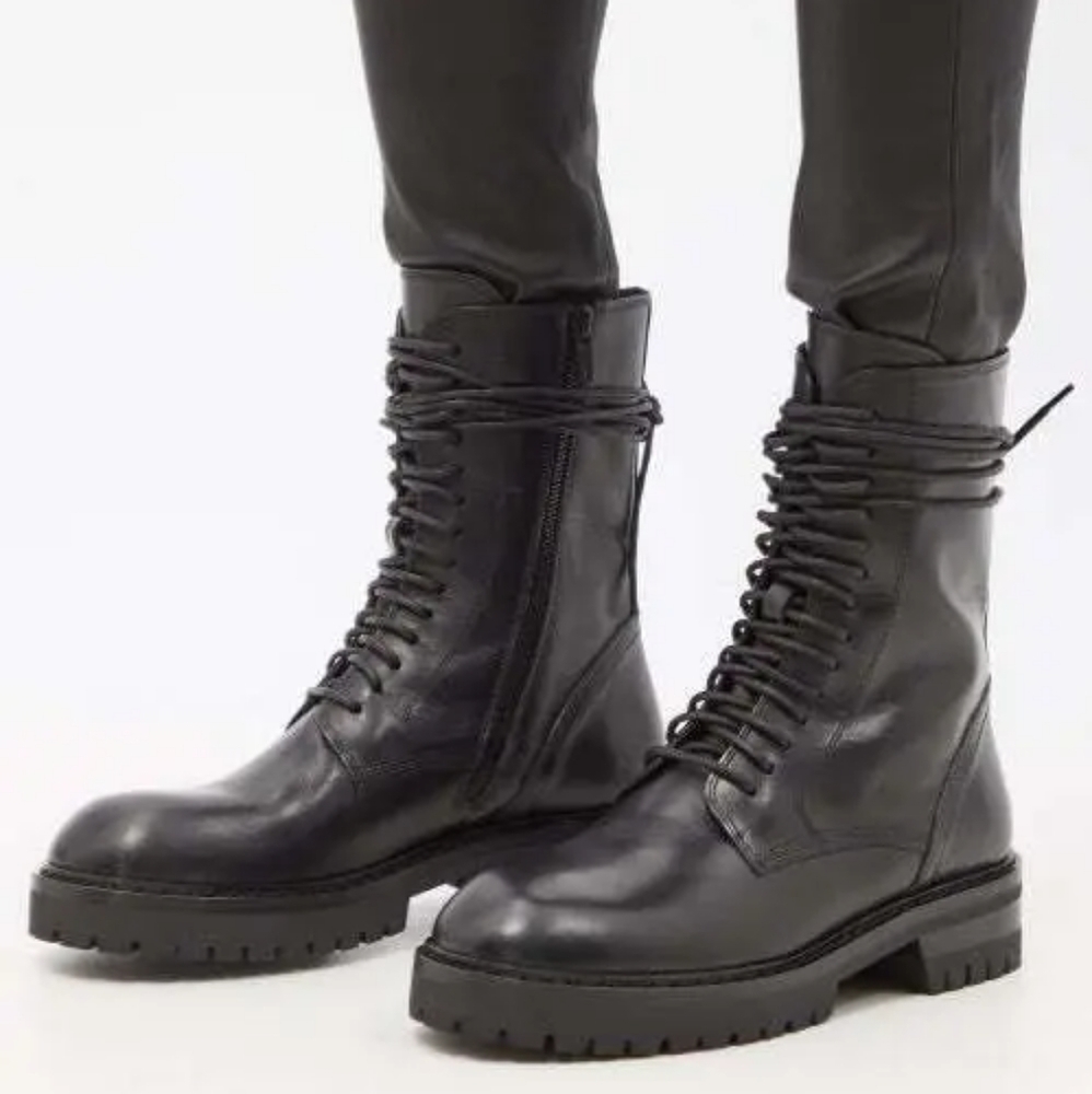 ANN Demeulemeester Alex Lace Up boots size 35 new floor model
